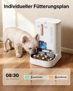 PETKIT YumShare Dual-Hopper Futterautomat mit KI-Gesichtserkennung – Smart Pet Feeder für Katzen & Hunde – Bild 7