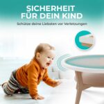 SafeMate Kantenschutz Baby 6m + 10x Eckenschutz – Selbstklebend für Tisch & Möbel – Bild 3