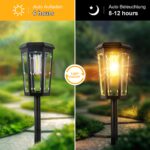 6er Set Solar Gartenleuchten IP65 Wasserdicht – Automatische Wegbeleuchtung für Garten & Terrasse – Bild 8