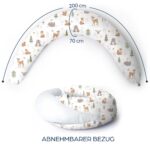Niimo XXL Schwangerschaftskissen & Stillkissen – 2-in-1 Seitenschläferkissen für Schwangere – Bild 6