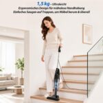 Aigostar 2-in-1 Staubsauger 600W mit HEPA Filter – Beutellos & nur 1,5 kg leicht – Bild 3