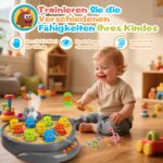 YOOHBERRYS Whack Spiel mit 5 Modi & Sprühfunktion – Interaktives Lernspielzeug für Kinder ab 3 Jahren – Bild 7
