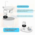TOMXCUTE Ersatzfilter-Set für Katzenbrunnen – 16 Stück Kohle- & Schaumfilter – Bild 6
