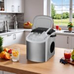 LIFERUN Eiswürfelmaschine 12 kg/24h – Kompakte Eisbereiter mit 2 Grössen für Zuhause & Büro – Bild 2