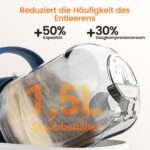 oneisall Hundeschermaschine mit Staubsauger – 12000 Pa Saugkraft für Hund & Katze – Bild 7