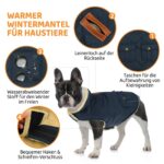 Queenmore Wintermantel für Hunde – Wasserdicht & wärmend für Mittelgrosse Rassen – Bild 2