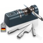 Kiseely Elektrischer Messerschärfer 5-in-1 mit 3-Geschwindigkeiten – Wiederaufladbar