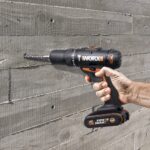 WORX WX371 Akku-Schlagbohrschrauber 18V – 2-Gang Bohrer mit PowerShare Akku & Koffer – Bild 2