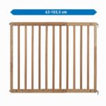 Reer Türgitter & Treppenschutzgitter 63-103,5 cm – Sicheres Baukasten-System aus Natur-Holz – Bild 2