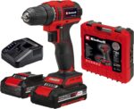 Einhell Akku-Bohrschrauber TE-CD 18/40 Li BL – 40 Nm Brushless mit 2x2,0 Ah Akku