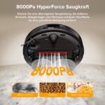 roborock QV 35A Saugroboter mit Wischfunktion – 8.000 Pa Saugkraft & All-in-One-Dock – Bild 2