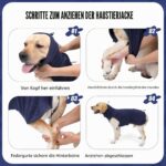 LIANZIMAU Hundepullover Fleece – Wärmende Hundejacke für kleine bis grosse Hunde – Bild 6