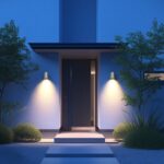 HiBay LED Aussenwandleuchte mit PIR-Bewegungsmelder 5W – Edelstahl IP44 für Aussen – Bild 6