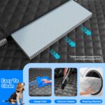 HikeSeptPals Hundedecke Auto Rückbank 131x62cm – Rutschfest & Kratzfest für Hunde bis 180kg – Bild 5