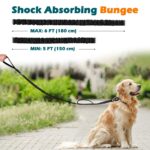 PetBonus Bungee Hundeleine 1,5m mit Ruckdämpfer – Taktische Trainingsleine für grosse Hunde – Bild 3