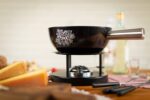 KUHN RIKON Käsefondue Set Alpenliebe 22cm – Komplettes Aluminium Fondue für Induktion – Bild 5