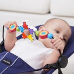 iGRATENS Baby-Bounzer Toy Bar – Holzspielzeug für motorische Entwicklung – Bild 8