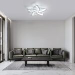 Comely LED Deckenleuchte 60W 6750lm – Blütenblatt-Design mit Kaltweiss 6500K – Bild 9