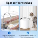KTNAid Katzenbrunnen Filter 10er Set – Vierfachfiltration für Petkit Solo SE/2/3 Pro – Bild 5
