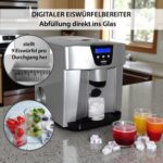 Syntrox Germany Flumbia Eiswürfelmaschine – 15 kg/Tag mit Glasdispenser & 3 Grössenoptionen – Bild 5