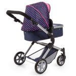 Bayer Design City Neo Puppenwagen – 2in1 Kombi-System mit Wickeltasche für Puppen bis 52 cm – Bild 4