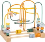 small foot Motorikschleife Safari aus Holz – Motorikspielzeug für Kinder ab 12 Monaten – Bild 4