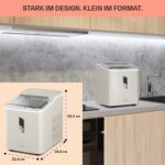 Klarstein Eiswürfelmaschine – Profi Ice Maker mit 12kg/24h Produktion für Zuhause & Gastro – Bild 2