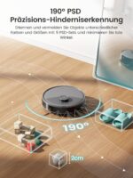 Lefant M3 Ultra Saugroboter mit Wischfunktion – 23000Pa Saugkraft & 75°C Heisswaschstation – Bild 6