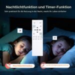 Liyabber LED Deckenleuchte 42W Dimmbar – 2-Ring Design mit App & Fernbedienung – Bild 8