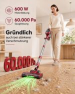 Vexilar C8 Stielstaubsauger mit Kabel – 60 kPa Saugkraft für Tierhaare & Hartböden – Bild 2