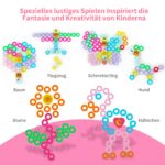 ANPEAC Holzpuzzle mit Lernuhr – 4-in-1 Montessori Lernspielzeug für Kinder ab 3 Jahren – Bild 5