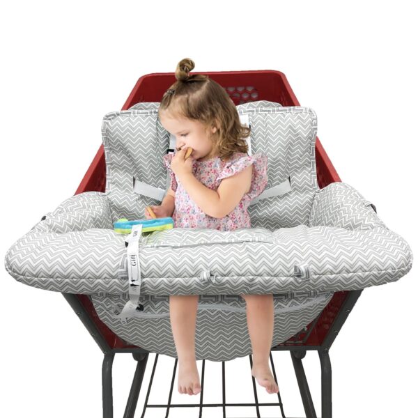 PandaEar Einkaufswagenschutz Baby 2-in-1 – Universalschutz für Säuglinge & Kleinkinder