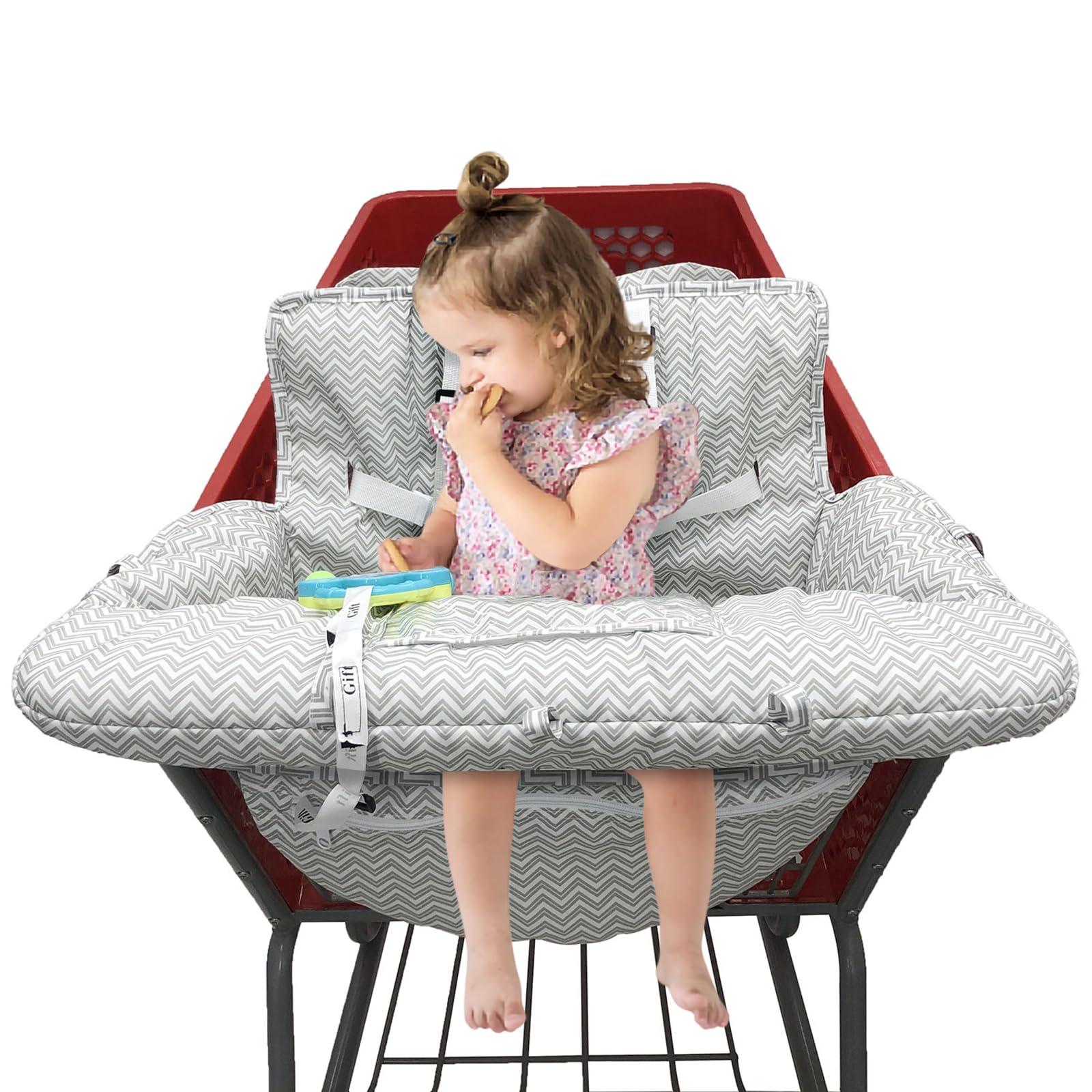 PandaEar Einkaufswagenschutz Baby 2-in-1 – Universalschutz für Säuglinge & Kleinkinder