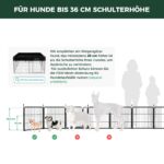 FXW Aster Welpenauslauf 60 cm, 8-teilig – Sicherer Hundespielbereich für Garten & Camping – Bild 5
