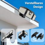 FLOWood Solar-Wandleuchte mit Bewegungsmelder, 156 LED, 270° – 2er Set für Aussen – Bild 3