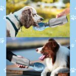 PIWOSGOL 800ml Hundetrinkflasche – Auslaufsicher & Wassersparend für Unterwegs – Bild 7