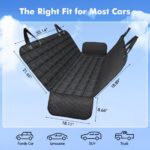 Hopidogie Hundedecke Auto Rückbank 4-in-1 – 100% wasserdicht & kratzfest für PKW, SUV, LKW – Bild 3
