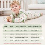 Looxii Baby Winterschlafsack 80 cm mit Beinen – 3.0 Tog Baumwolle für 18–36 Monate – Bild 3