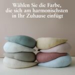 snuggle me® Stillkissen klein – Ergonomisches Halbmondkissen aus Bio-Baumwolle – Bild 6