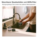 roborock H60 Akku Stabstaubsauger – 27000 Pa Saugkraft, 60 Min Laufzeit, Anti-Tangle Bürste – Bild 10