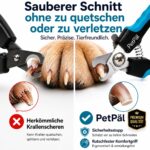 PetPäl Krallenschere für Hunde & Katzen – Profi-Qualität mit Sicherheits-Abstandshalter – Bild 5