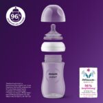 Philips AVENT Natural Response Geschenkset – 4 Babyflaschen mit Anti-Kolik-Ventil für Neugeborene – Bild 2