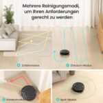 Lefant M210P Saugroboter mit FreeMove 3.0 – 2200 Pa, 120 Min, Smart Home – Bild 3