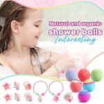 MeCids Bio Badebomben 6er-Set mit Schmuck – Sprudelndes Badevergnügen für Kinder – Bild 5
