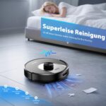 Tikom L8000 Pro Saugroboter mit Wischfunktion – 6000Pa LiDAR Navigation für Tierhaare – Bild 6