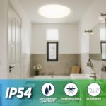 L5L3D LED Deckenleuchte Ø35cm – 4450lm, IP54 wasserfest, Energieklasse B für Küche & Bad – Bild 3