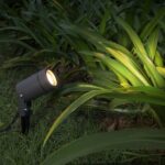DAWALIGHT Erdspieß 4er Set GU10 IP65 – LED Gartenbeleuchtung mit 320° Lichtkopf – Bild 3