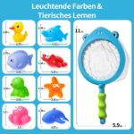 9er Set Badespielzeug Tintinlody – Schimmelfreie Wassertiere für Babys ab 1 Jahr – Bild 7
