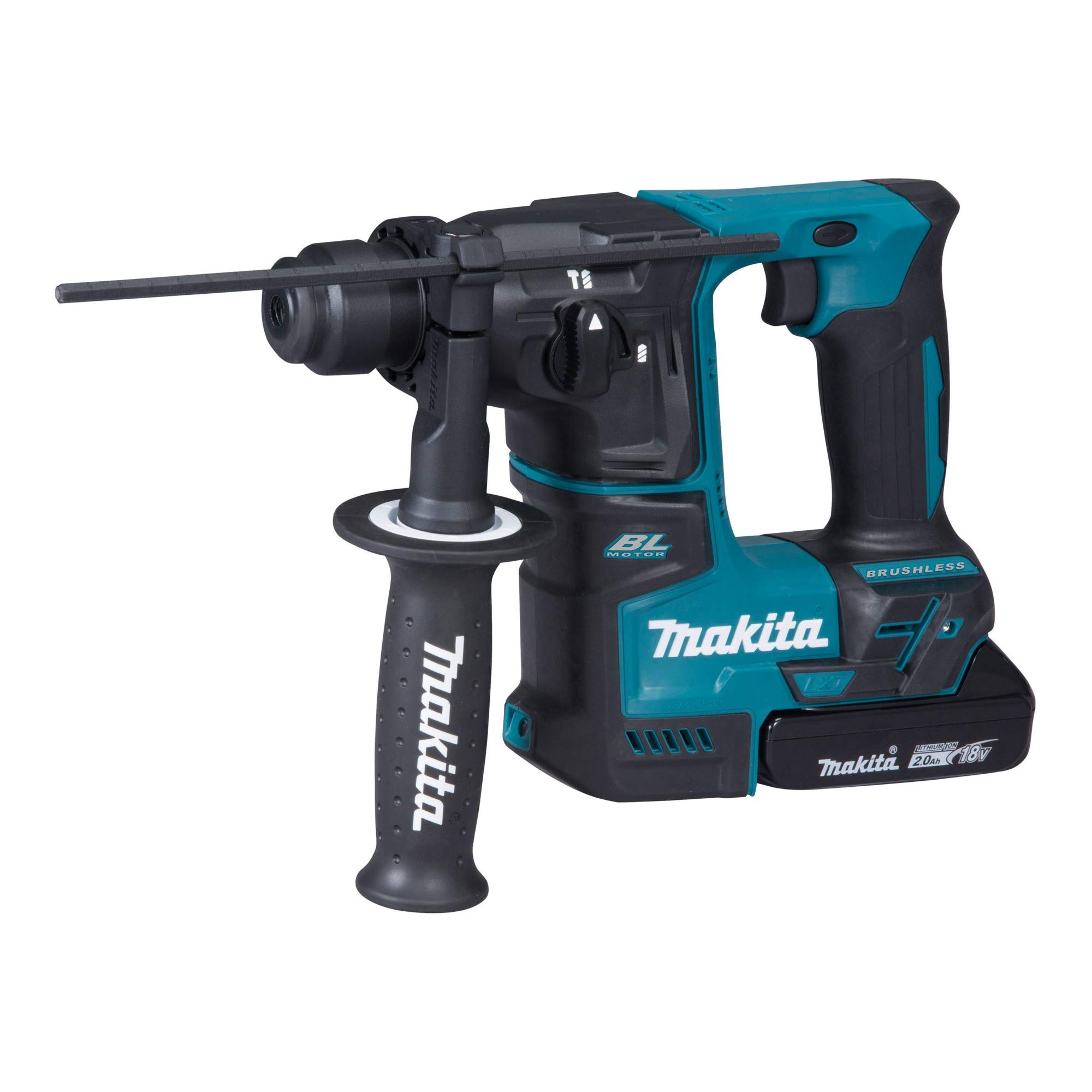 Makita DHR171RAJ Akku-Bohrhammer SDS-PLUS 18 V – Kompakt & vibrationsarm mit 2 Akkus