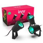 Innr Smart Gartenstrahler 3er-Set RGBW – Zigbee Außenleuchten für Hue & Alexa